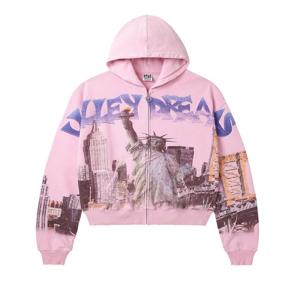 Vale Forever NYC Zip Up Neon Pink