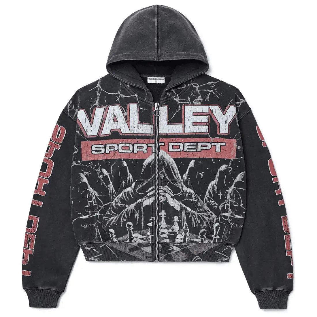 Vale Forever Mastermind Zip Hoodie Black
