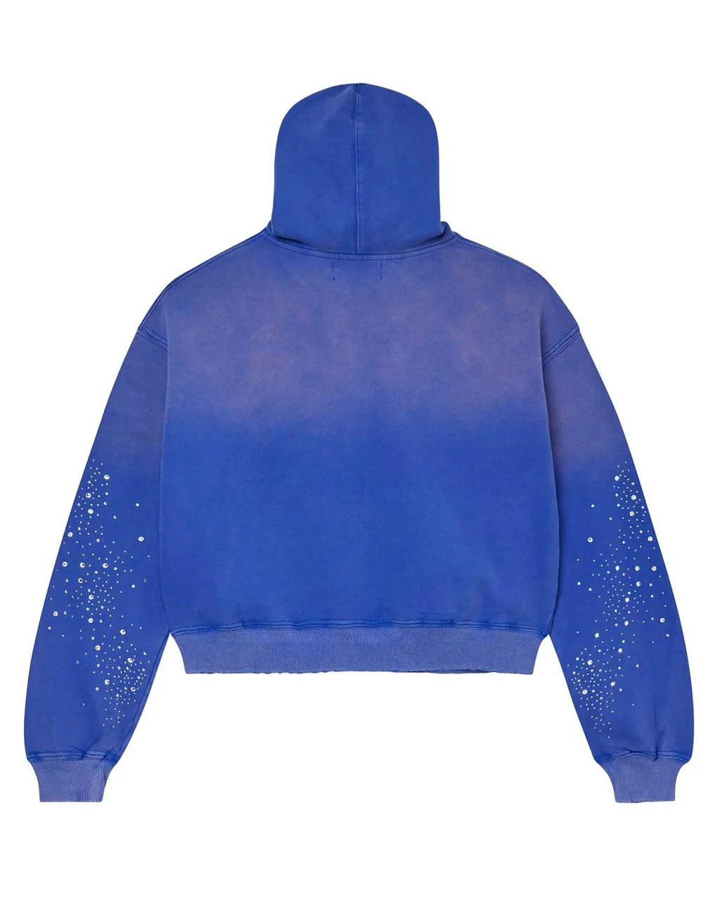 Valley Dreams Classico Zip Up Hoodie Sapphire Blue - detalle