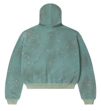 Valley Dreams Bank Zip Up Hoodie Green - detalle