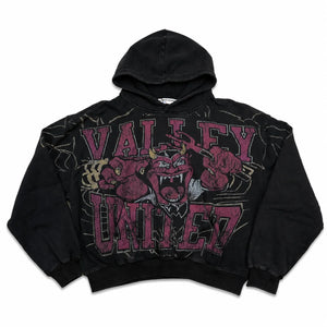 Valley Dreams Valley Mascota Hoodie Pullover Negro