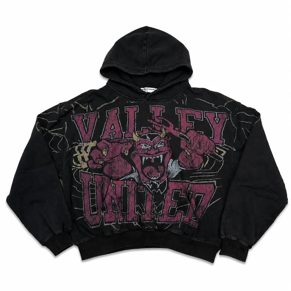 Valley Mascota Hoodie Pullover Negro