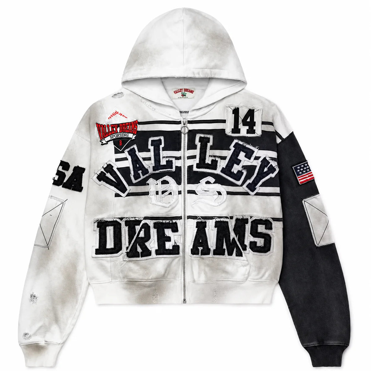 Collage Oreo Zip Up Hoodie