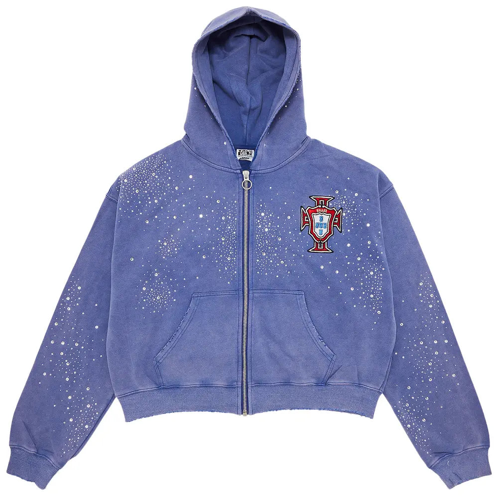 Sea Cluster Pluto Clustered Hoodie Azul